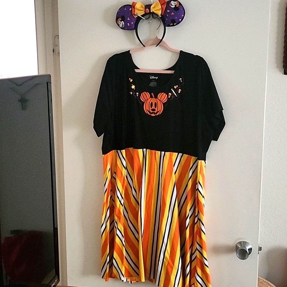 Disney plus mickey mouse canyon corn dress